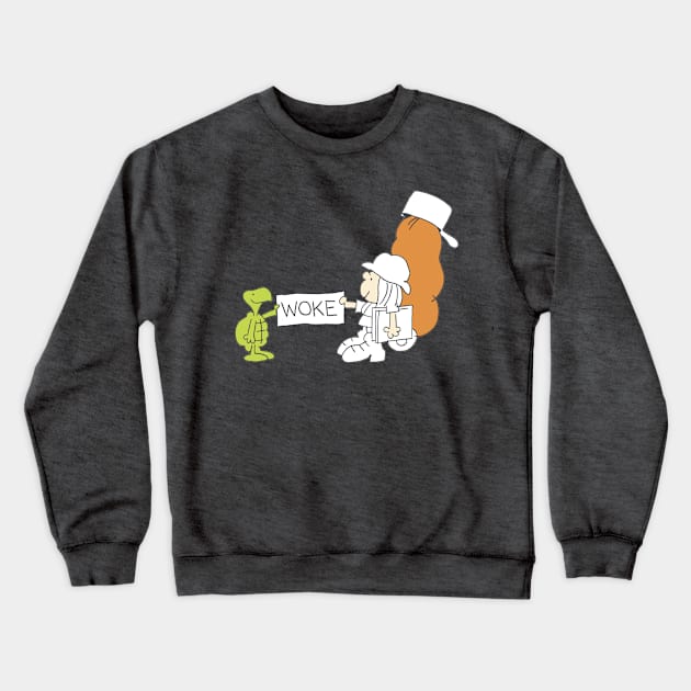 Woke Crewneck Sweatshirt by ThirteenthFloor